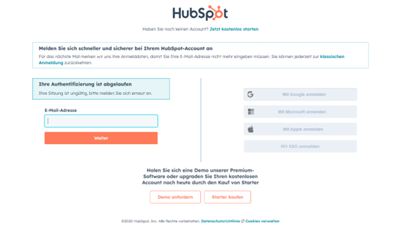 hubspot-login